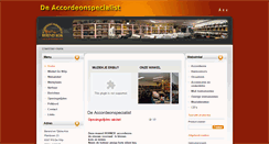 Desktop Screenshot of accordeonspecialist.nl